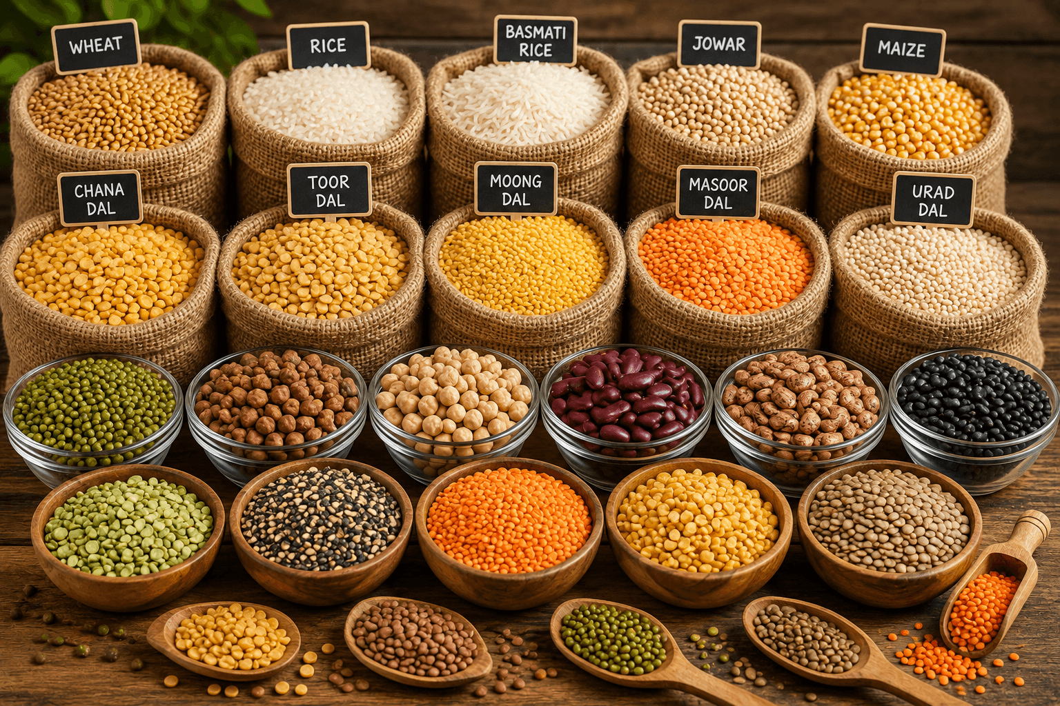 Grains & Pulses